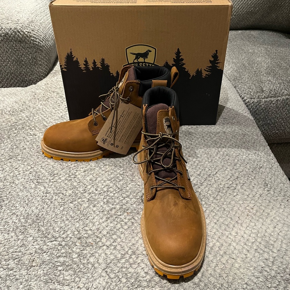 Irish Setter Tan Leather Boots